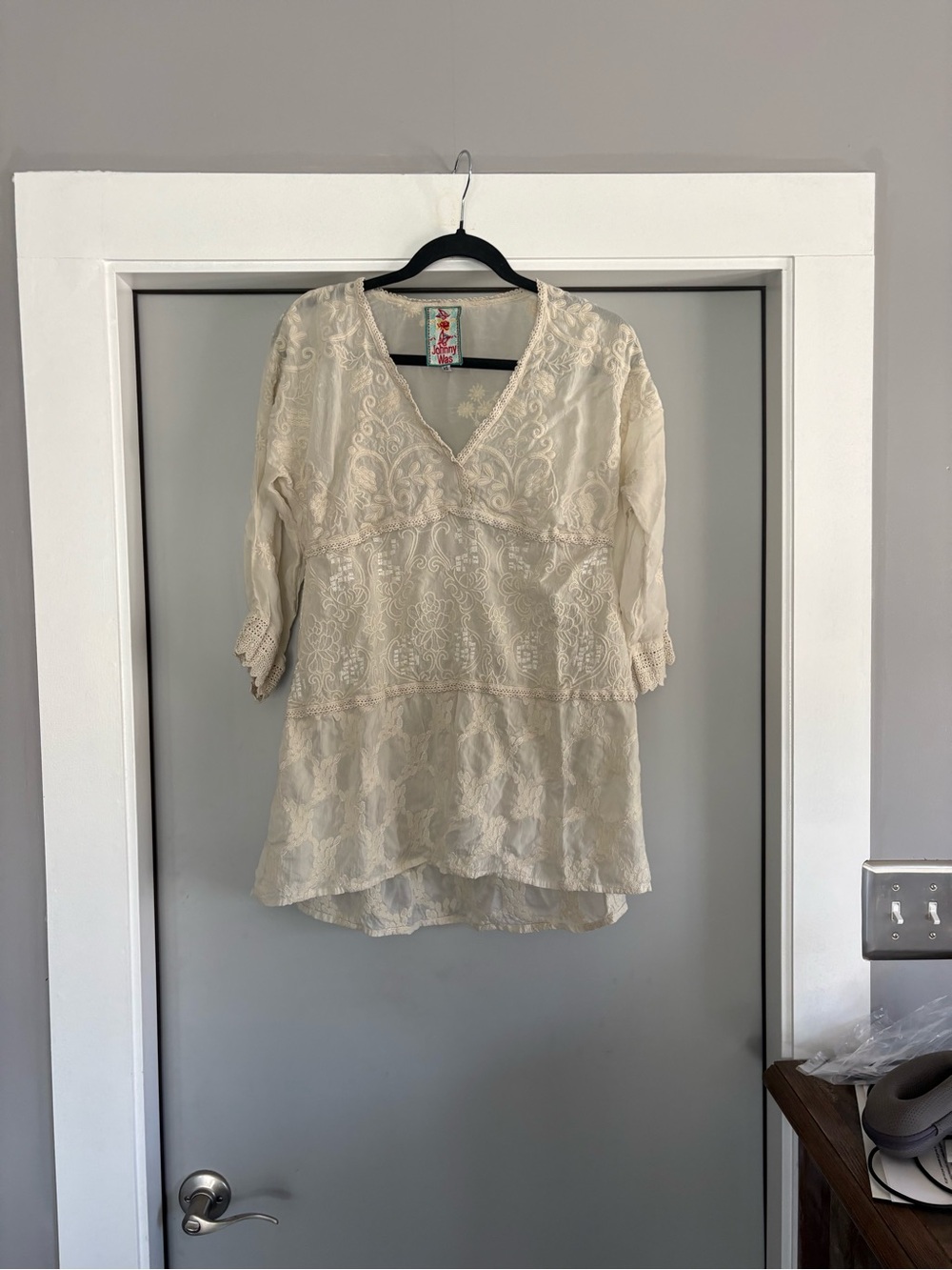 Johnny was tunic top
